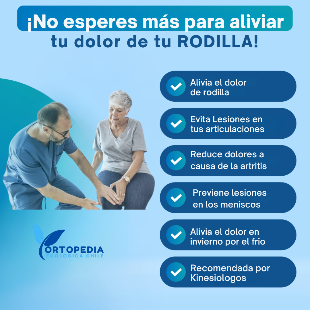 RODILLERA ORTOPEDICA TERMICA PREMIUM® 3-1 MASAJEADORA