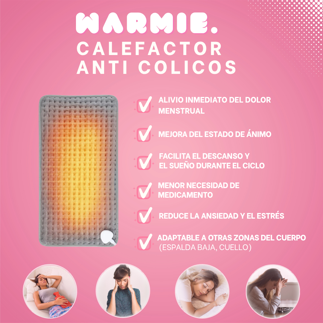 No+ Cólicos - Calefactor anti colicos de hierbas naturales SOLO X HOY FUNDA MORADA DE REGALO